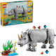 LEGO Creator 3 in1 Wild Animals Majestic Rhino With Birds for 9+ Years 780 Pieces