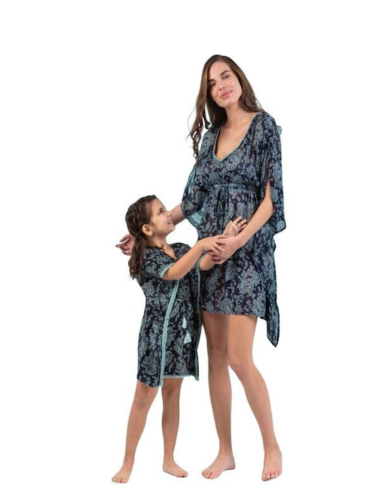 FantazyStores Παιδικό Φόρεμα Μπλε FantazyStores Παιδικό Φόρεμα Μπλε