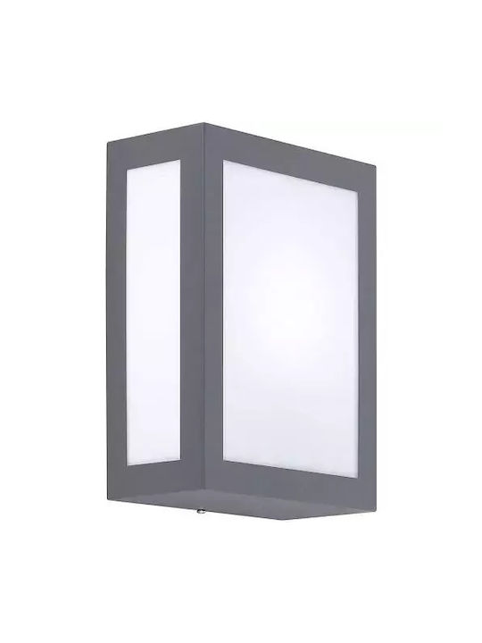 Wofi Decorative Lamp with Socket for Bulb E27 Gray