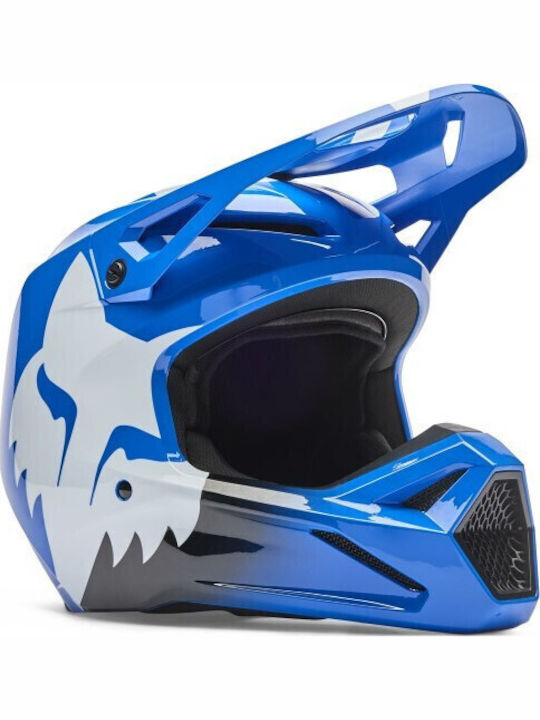Fox V1 Shield Black Cască Moto Motocross DOT / ECE 22.06 36385-001