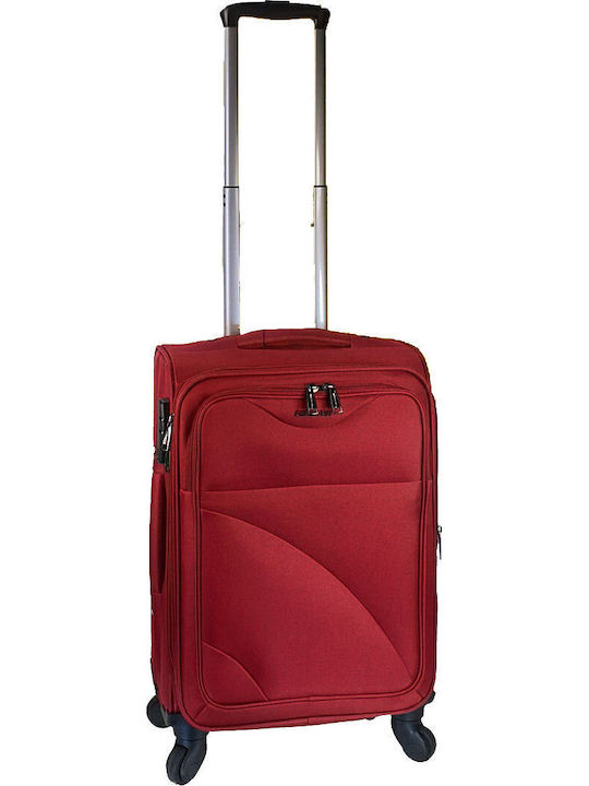 Forecast Reisekoffer Kabine Rot mit 4 Räder Höhe 55cm