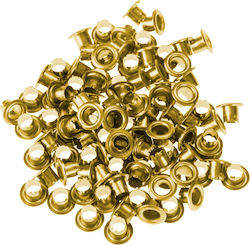 Set Capse Grommets 100 Bucăți 10261 Culoare Aurie 4/8mm