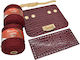 Glamour Cap Kit 25cm Lacquered Croco Burgundy Thread Capri 600g Burgundy