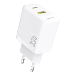 Dudao Зарядно без кабел GaN с USB-A порт и USB-...