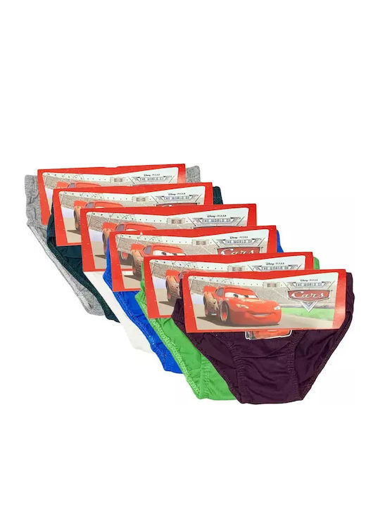 Disney Disney Cars Комплект детски гащички Multicolor 6бр