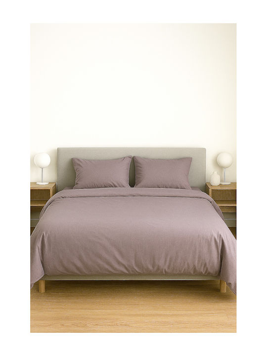 Τ180 Σεντόνι King Size 275x290εκ. Μωβ