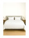 Τ180 Σεντόνι King Size με Λάστιχο 180x200+35εκ. Λευκό