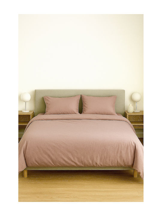 Sheet King Size 275x290cm. Τ180 Pink