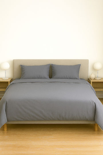 Чаршаф King Size 275x290см. Τ180 Grey Raff