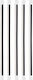 Freddo Black Reusable Straw 18 Cm Cellophane 1000 Pieces