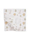 Kamtex Baby Shoulder Burp Cloths Ecru 22x22cm. 10pcs