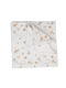 Kamtex Baby Shoulder Burp Cloths Ecru 22x22cm. 10pcs
