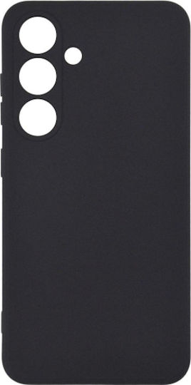 Senso Liquid Back Cover Σιλικόνης Μαύρο (Galaxy S25 FE)