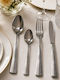 Galifas Cutlery Set Stainless Silver 72pcs with Suitcase