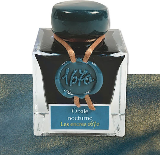 Jacques Herbin Ersatz- und Füllfederhaltertinten für Füllfederhalter Blau 50ml