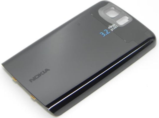 Nokia 6600 Slide Battery Cover Black Blue