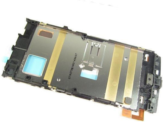 Nokia Οθόνη με Μηχανισμό Αφής και Πλαίσιο για Nokia X6 (Μαύρο)