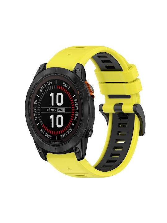 Curea Silicon Galben (Garmin Instinct 2S)