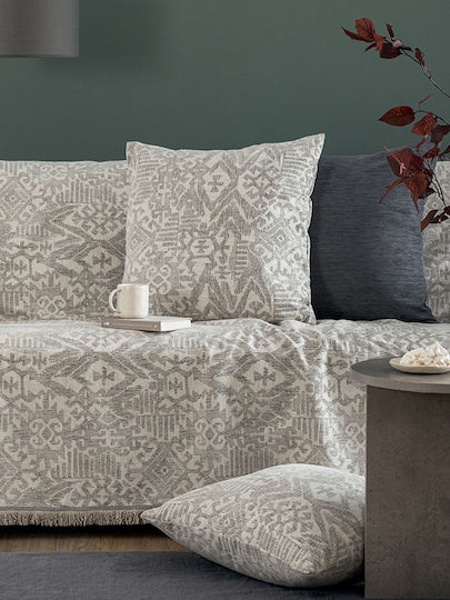 Palamaiki Decorative Pillow Case Rade Grey 55x55cm.
