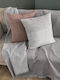 Palamaiki Decorative Pillow Case Parva Grey 55x55cm. (Various Colors)