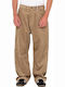 Pantaloni cu Croială Largă Khaki