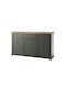 Sideboard Tolnue 106 made of Wood & Metal with Drawers Dark Green 160x42x93cm