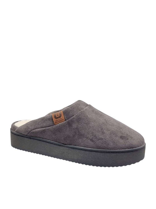 Winter Women's Slippers Gray