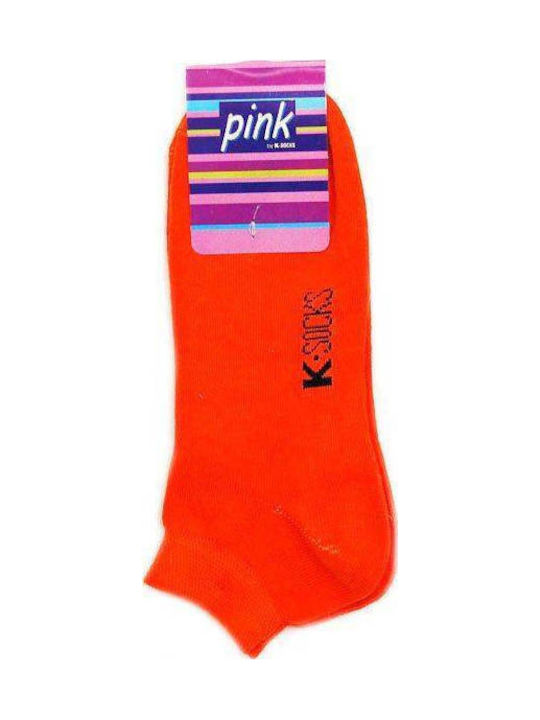 K Socks Damen Socken Orange 1Pack