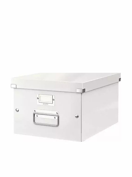 Leitz Хартия Кутия за съхранение с капак Бял 28.6x20x36.9см 1бр