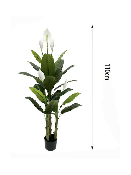 Dekoratives Künstliches Topfpflanze 110cm Galifas 8584927 Galifas