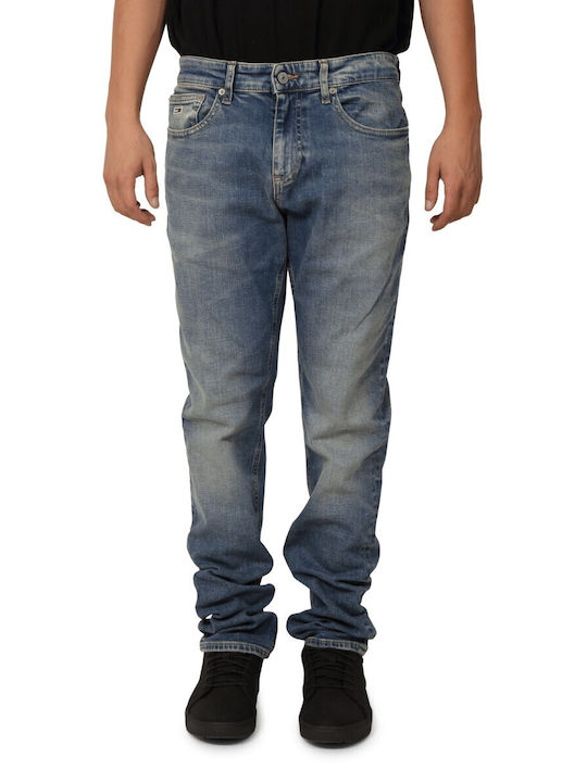 Tommy Hilfiger Scanton Men's Jeans Pants with Slim Fit Dark Blue