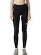Flex Training Γυναικείο Cropped Κολάν Ψηλόμεσο Black