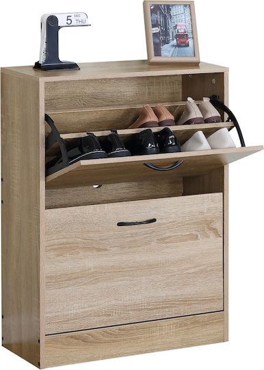 Wooden Brantley Shoe Organizer 60x24x81cm 15340017