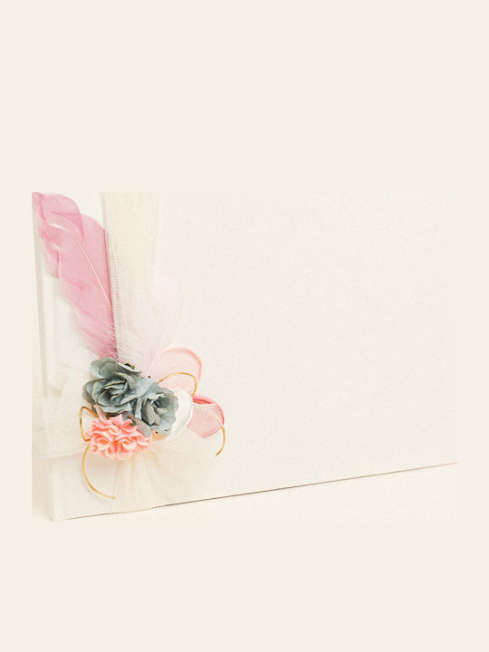 Beauty Home Premium Wedding Wish Book Orange