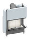 Camina Schmid Ekko R 84(34)h 51cm Wood Fireplace Insert with Right Corner Window