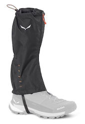 Γκέτες Πεζοπορίας Ορειβασίας Puez Hiking Gaiters Salewa Μαύρο
