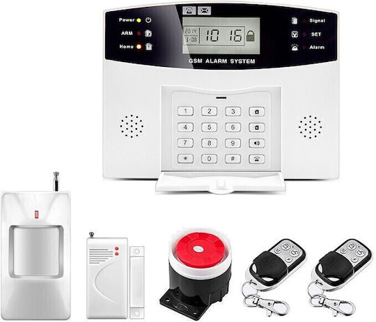 Drahtlos Alarmsystem mit Zentrale und Tastatur (GSM / Wi-Fi)