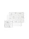 Interbaby Baby Sheets Set Crib Flannel White