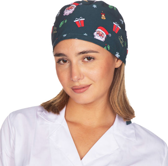 Alezi Santa Claus Unisex Chirurgische Kappe