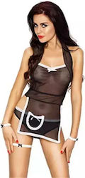 Passion Lingerie Set Naughty Maid 922995 10-355 S 2 Pieces Black S M