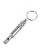Emergency Metal Whistle Keyring 7.6 Cm