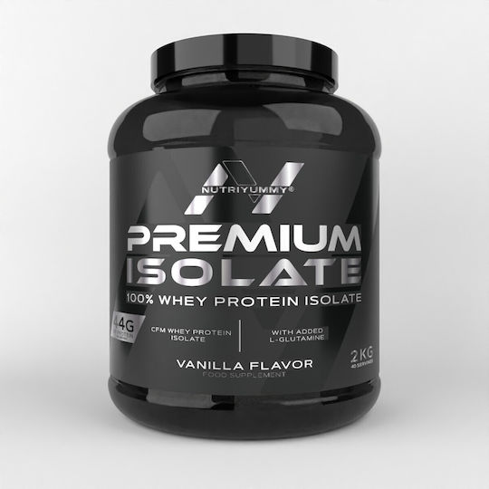 Nutriyummy Premium Whey Πρωτεΐνη Ορού Γάλακτος με Γεύση Vanilla 2kg