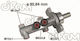 Αντλια Φρενου Citroen C2 Jm 03-12 C3 Fc Fn 02-10 Peugeot 1007 Km 05 202422 Cifam 4601.l7 202422-10253