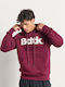 Burgundy Hoodie Sweatshirt