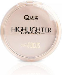 Quiz Kosmetik Farb Fokus Textmarker Puder Rozświetlający Wzbogacony Witaminą E Nr.01 Rosa 10g