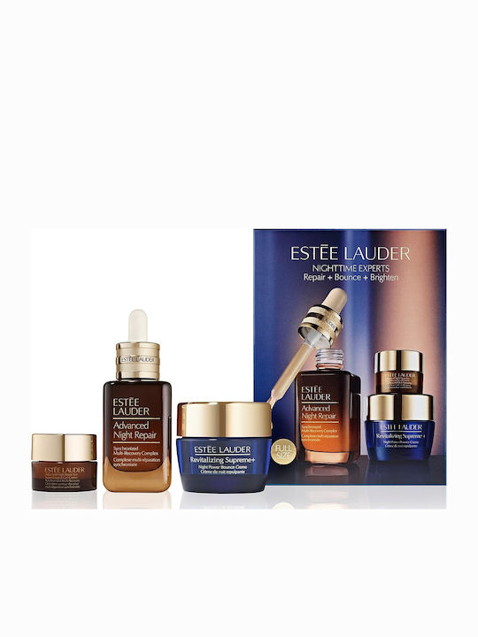 Estee Lauder Nighttime Experts Комплект за грижа за кожата за Против стареене, Блясък & Стягане на кожата 3бр