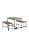 Esszimmer Carriston 3Stück 60x110cm