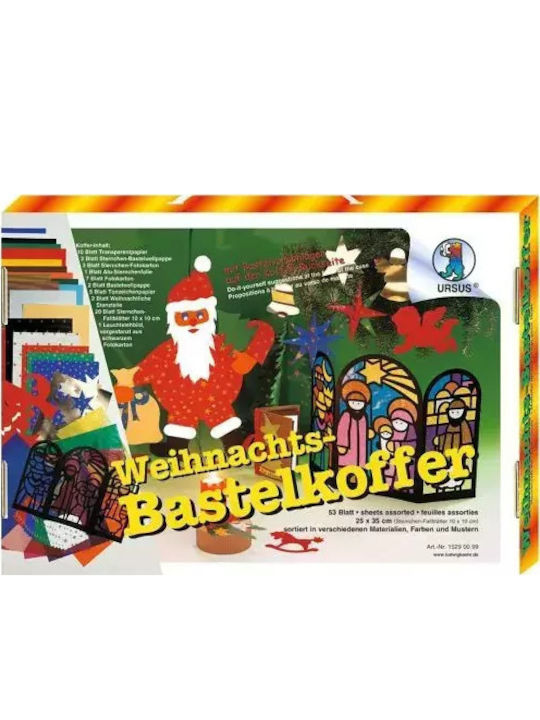 Creative Kit Making Christmas Decorations Ursus Christmas 5580027 2-56 53 Different Sheets 25 X 35 Cm