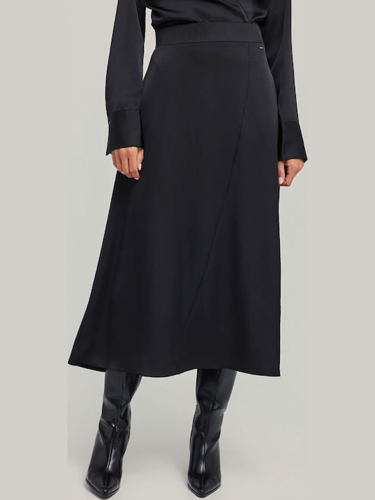 Funky Buddha Maxi Φούστα Μαύρη