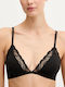 Дамски Бралет Calvin Klein Без Подплънки Черен 8721187608354